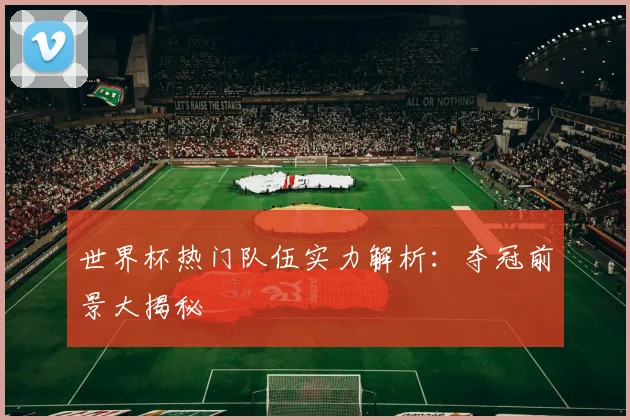 世界杯热门队伍实力解析:夺冠前景大揭秘